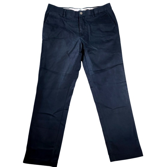 Spoke Sharps Build B Chino Pants Mens 34 x 29 Slim Fit Stretch Casual Blue - Picture 1 of 12